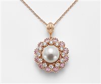 Collier Mikiko Femme Mademoiselle in Argent MD7492A3ROSA000 - MD7492A3ROSA000